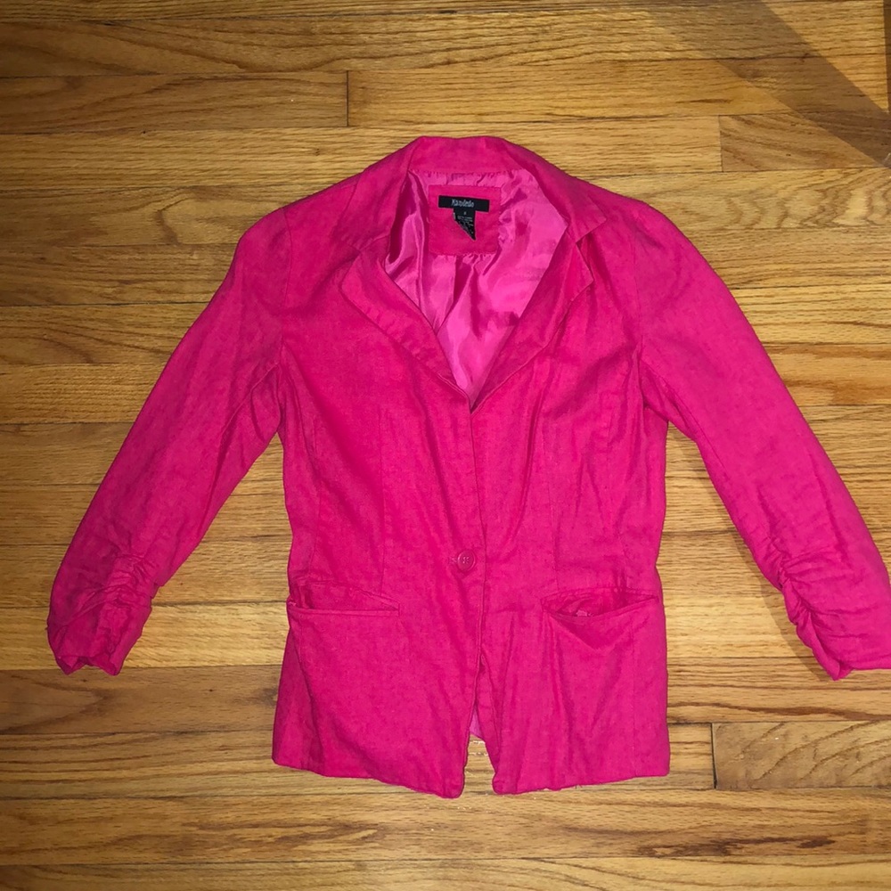 Manifesto Magenta Pink blazer
